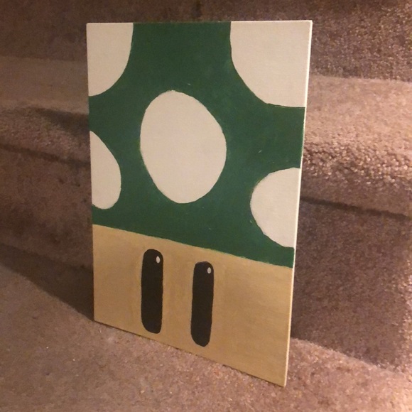 Green Toad Painting - Picture 2 of 3